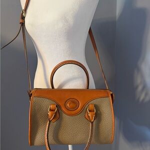 Vintage ~ DOONEY & BOURKE ~ Leather Satchel Handbag Bag All-Weather